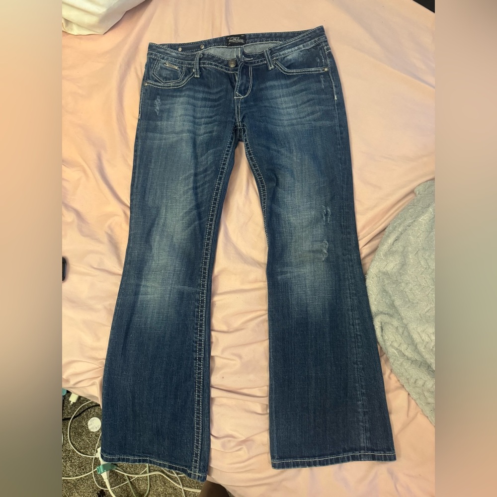 Re-rock for express boot cut size 8s jeans